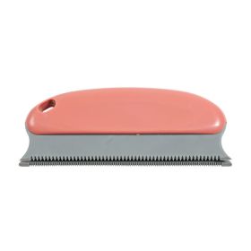 Multifunctional Silicone Pet Hair Removal Comb (Option: Red)