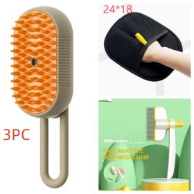 Cat Steam Brush Steamy Dog Brush 3 In 1 Electric Spray Cat Hair Brushes For Massage Pet Grooming Comb Hair Removal Combs Pet Products (Option: Set5-USB)